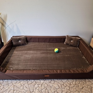 Víz, szőr és kaparásálló, megfordítható, lehúzható és mosható kutyafekhely, kutyaágy - Meska.hu