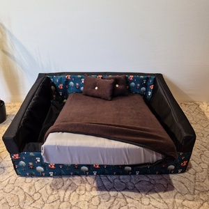 Víz, szőr és kaparásálló, lehúzható és mosható kutyafekhely, kutyaágy - otthon & életmód - kisállatoknak - kutyáknak - kutya fekhelyek, házak - Meska.hu