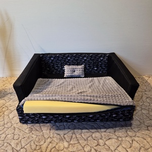 Víz, szőr és kaparásálló, memóriahabos, lehúzható és mosható kárpitszövetes kutyafekhely - otthon & életmód - kisállatoknak - kutyáknak - kutya fekhelyek, házak - Meska.hu