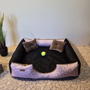 Víz, szőr és kaparásálló, lehúzható és mosható kárpitszövetes kutyafekhely - otthon & életmód - kisállatoknak - kutyáknak - kutya fekhelyek, házak - Meska.hu