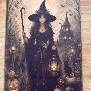 Halloween dekor - táblakép - Meska.hu