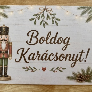 Diótörő - Karácsony - táblakép - fotókellék - Meska.hu