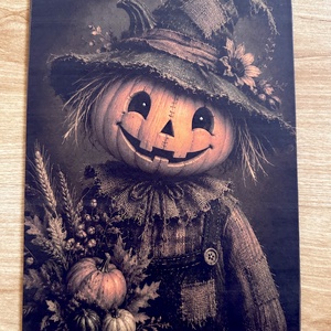 Halloween dekor �� - táblakép  - Meska.hu