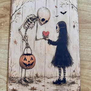 ��Halloween�� dekor táblakép  - Meska.hu