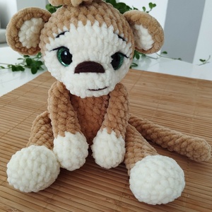 Horgolt majom, Játék & Sport, Plüssállat & Játékfigura, Majom, Horgolás, MESKA