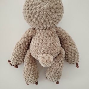 Horgolt lajhár baba  - játék & sport - plüssállat & játékfigura - más figura - Meska.hu