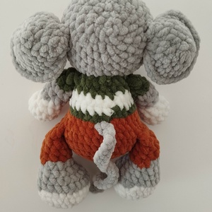 Horgolt fiú kiseg�r - játék & sport - plüssállat & játékfigura - más figura - Meska.hu