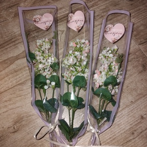 Szálas élethű orgona díszcsomagolásban, Otthon & Életmód, Virágdekoráció, Virágok, Virágcsokor, Virágkötés, MESKA