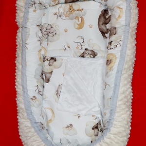 Babafészek szett - otthon & életmód - babaszoba, gyerekszoba - babafészek - Meska.hu