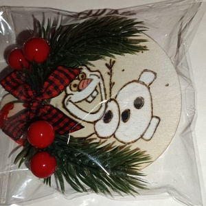 Egyedi karácsonyfa dísz pirogrf teknikval - karácsony - karácsonyi lakásdekoráció - karácsonyfadíszek - Meska.hu