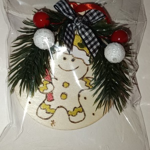 Egyedi karácsonyfa dísz pirogrf teknikval - karácsony - karácsonyi lakásdekoráció - karácsonyfadíszek - Meska.hu