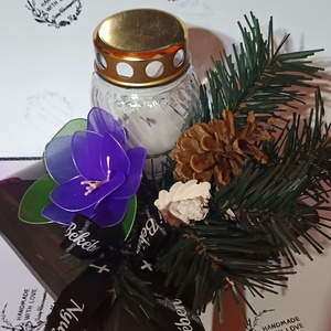 Sír díszek , Otthon & Életmód, Vallás, Temetkezési tárgy, Sírdísz, kegyeleti dísz, Virágkötés, MESKA