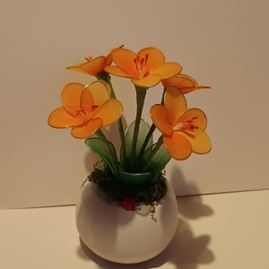 Tavaszi asztal dísz , Otthon & Életmód, Dekoráció, Ajtó- és ablak dekoráció, Ablakdísz, Virágkötés, MESKA