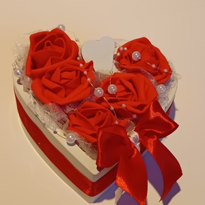 Valentin napi ajándék , Otthon & Életmód, Dekoráció, Asztal és polc dekoráció, Asztaldísz, Dekorgumi, MESKA