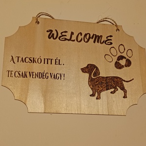 Lézergravírozott ajtó táblák  - otthon & életmód - dekoráció - ajtó- és ablak dekoráció - ablakdísz - Meska.hu