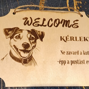 Lézergravírozott ajtó táblák  - otthon & életmód - dekoráció - ajtó- és ablak dekoráció - ablakdísz - Meska.hu