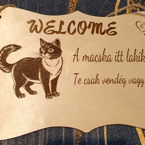 Lézergravírozott ajtó táblák. - otthon & életmód - dekoráció - ajtó- és ablak dekoráció - ajtótábla - Meska.hu