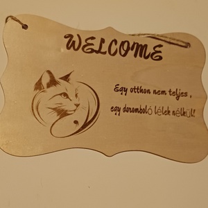 Lézergravírozott ajtó táblák. - otthon & életmód - dekoráció - ajtó- és ablak dekoráció - ajtótábla - Meska.hu