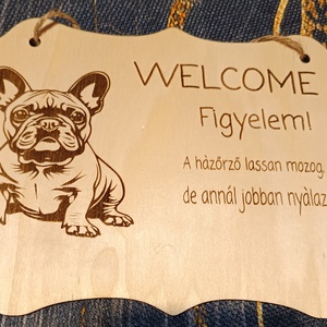 Lézergravírozott ajtó táblák  - otthon & életmód - dekoráció - ajtó- és ablak dekoráció - ajtótábla - Meska.hu