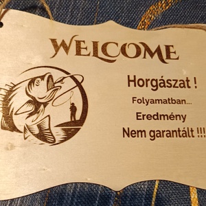 Lézergravírozott ajtó táblák  - otthon & életmód - dekoráció - ajtó- és ablak dekoráció - ajtódísz & kopogtató - Meska.hu