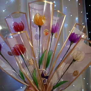 Sz�las tulipán,harisnyavir�g  - Meska.hu