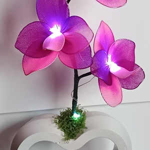 Ledes Orchidea Harisnyavir�g  - otthon & életmód - virágdekoráció - virágdíszek - asztali virágdísz - Meska.hu
