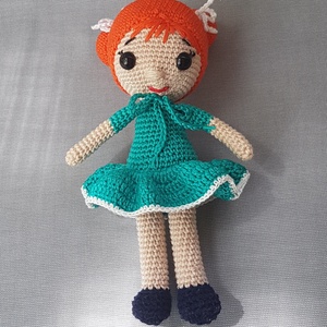 Lizi, horgolt baba - amigurumi játékbaba - Meska.hu