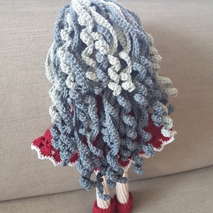 Piri baba - horgolt baba - amigurumi baba - játékbaba - játék & sport - baba & babaház - öltöztethető baba - Meska.hu