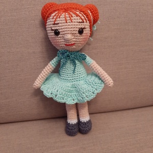 Lizi, horgolt baba - amigurumi játékbaba, Játék & Sport, Baba & babaház, Baba, Baba-és bábkészítés, Horgolás, Meska