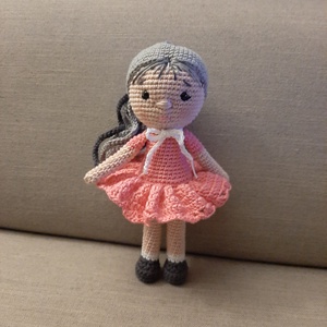Liza, horgolt baba - amigurumi játékbaba - Meska.hu