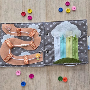 6 feladatos csendeskönyv kisfiúnak - Meska.hu