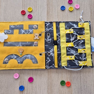 6 feladatos csendeskönyv kisfiúnak - játék & sport - Meska.hu