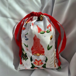 Mikulás zsák, Karácsony, Mikulás, Mikulás zsák, Varrás, MESKA