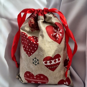 Mikulás zsák, Karácsony, Mikulás, Mikulás zsák, Varrás, MESKA