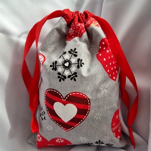 Mikulás zsák, Karácsony, Mikulás, Mikulás zsák, Varrás, MESKA