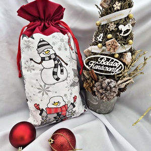 Prémium Mikulás zsák, Karácsony, Mikulás, Mikulás zsák, Varrás, MESKA