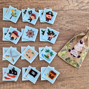 12 pár memóriakártya, Játék & Sport, Készségfejlesztő és Logikai játék, Memória játékok, Varrás, MESKA