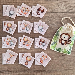 12 pár memóriakártya, Játék & Sport, Készségfejlesztő és Logikai játék, Memória játékok, Varrás, MESKA