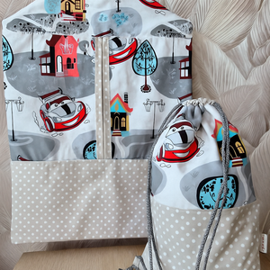 Prémium ovis zsák + tornazsák, Játék & Sport, Ovis felszerelés, Ovis zsák, Varrás, MESKA