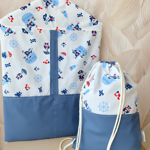 Prémium ovis zsák + tornazsák, Játék & Sport, Ovis felszerelés, Ovis zsák, Varrás, MESKA