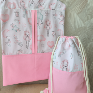 Prémium ovis zsák + tornazsák, Játék & Sport, Ovis felszerelés, Ovis zsák, Varrás, MESKA