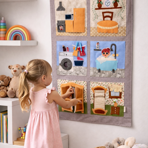 Babaházas Csendeskönyv, Játék & Sport, Baba & babaház, Babaház, Varrás, MESKA