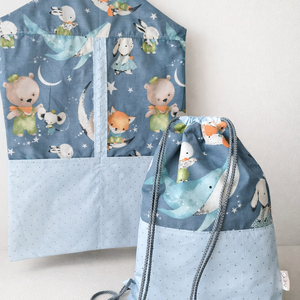 Prémium ovis zsák + tornazsák, Játék & Sport, Ovis felszerelés, Ovis zsák, Varrás, MESKA