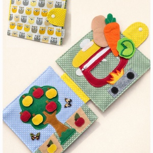 2 feladatos csendeskönyv, Baba - mama, Baba játékok, Textilkönyv & Babakönyv, Varrás, MESKA