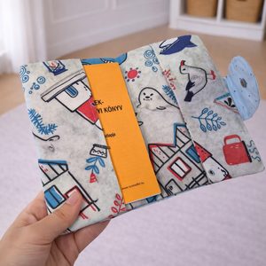 Egészségügyi kiskönyv borító - baba - mama - babaemlékek - egészségügyi kiskönyv borító - Meska.hu