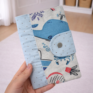 Egészségügyi kiskönyv borító, Baba - mama, Babaemlékek, Egészségügyi kiskönyv borító, Varrás, MESKA