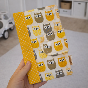 Egészségügyi kiskönyv borító, Baba - mama, Babaemlékek, Egészségügyi kiskönyv borító, Varrás, MESKA