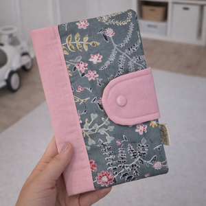 Egészségügyi kiskönyv borító, Baba - mama, Babaemlékek, Egészségügyi kiskönyv borító, Varrás, MESKA