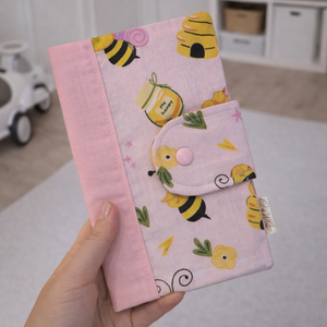 Egészségügyi kiskönyv borító, Baba - mama, Babaemlékek, Egészségügyi kiskönyv borító, Varrás, MESKA