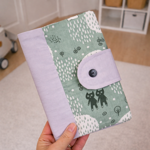 Egészségügyi kiskönyv borító, Baba - mama, Babaemlékek, Egészségügyi kiskönyv borító, Varrás, MESKA